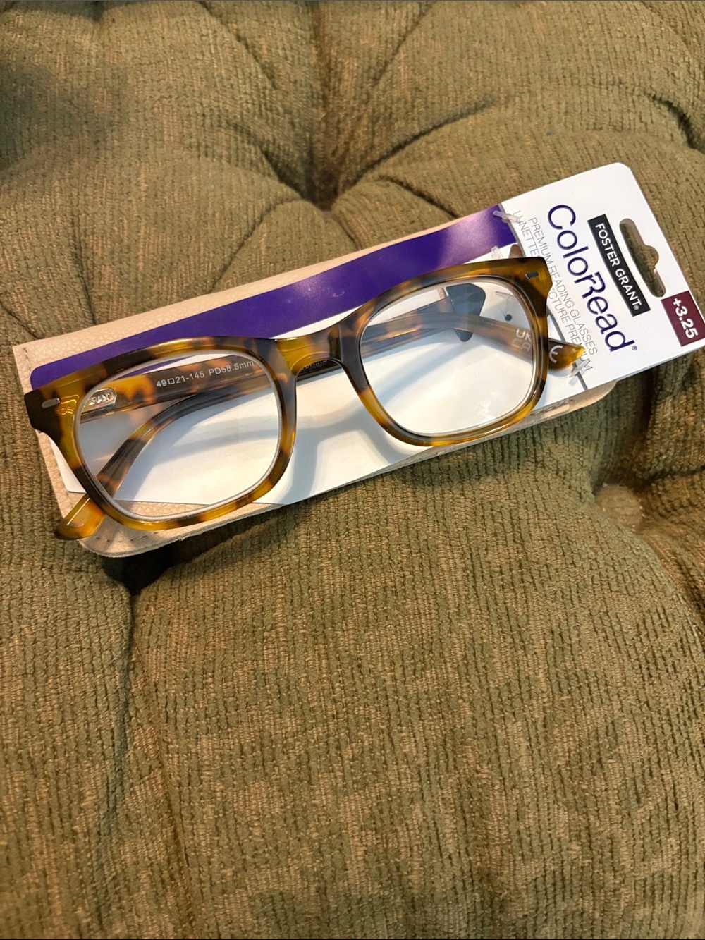 Foster Grant ColoRead Reading Glasses - Tortoiseshell